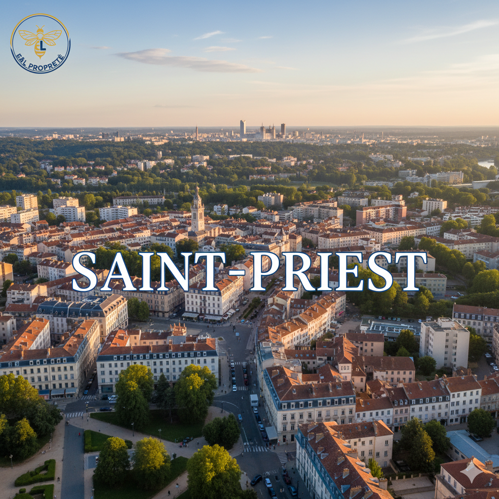 Région lyonnaise - Zone d'intervention E & L PROPRETE